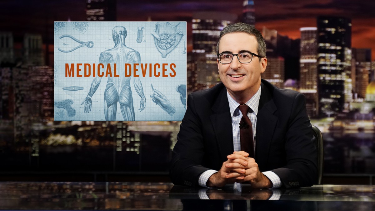 Medical device JohnOliver episode